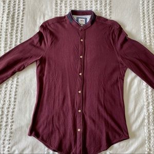 Zara Medium Maroon Shirt